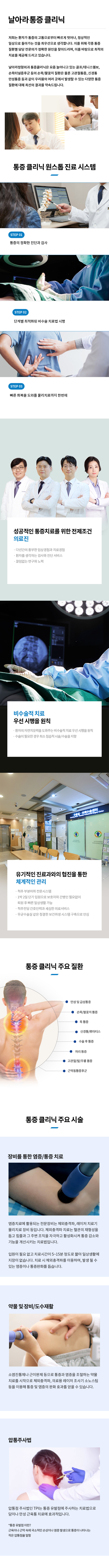 통증 클리닉 소개